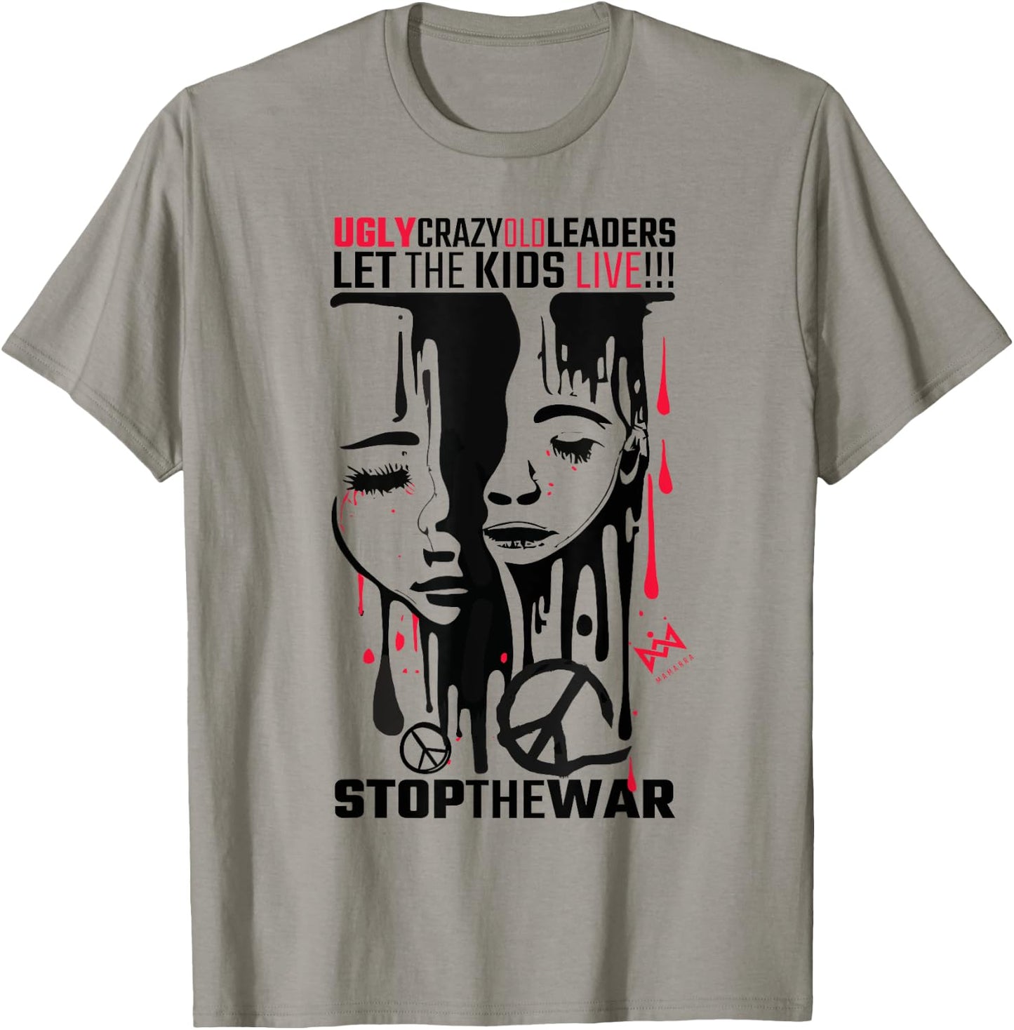 Stop the war T-Shirt - T-Shirt | Sand