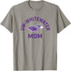UW-Whitewater Warhawks Arched Mom T-Shirt - T-Shirt | Sand