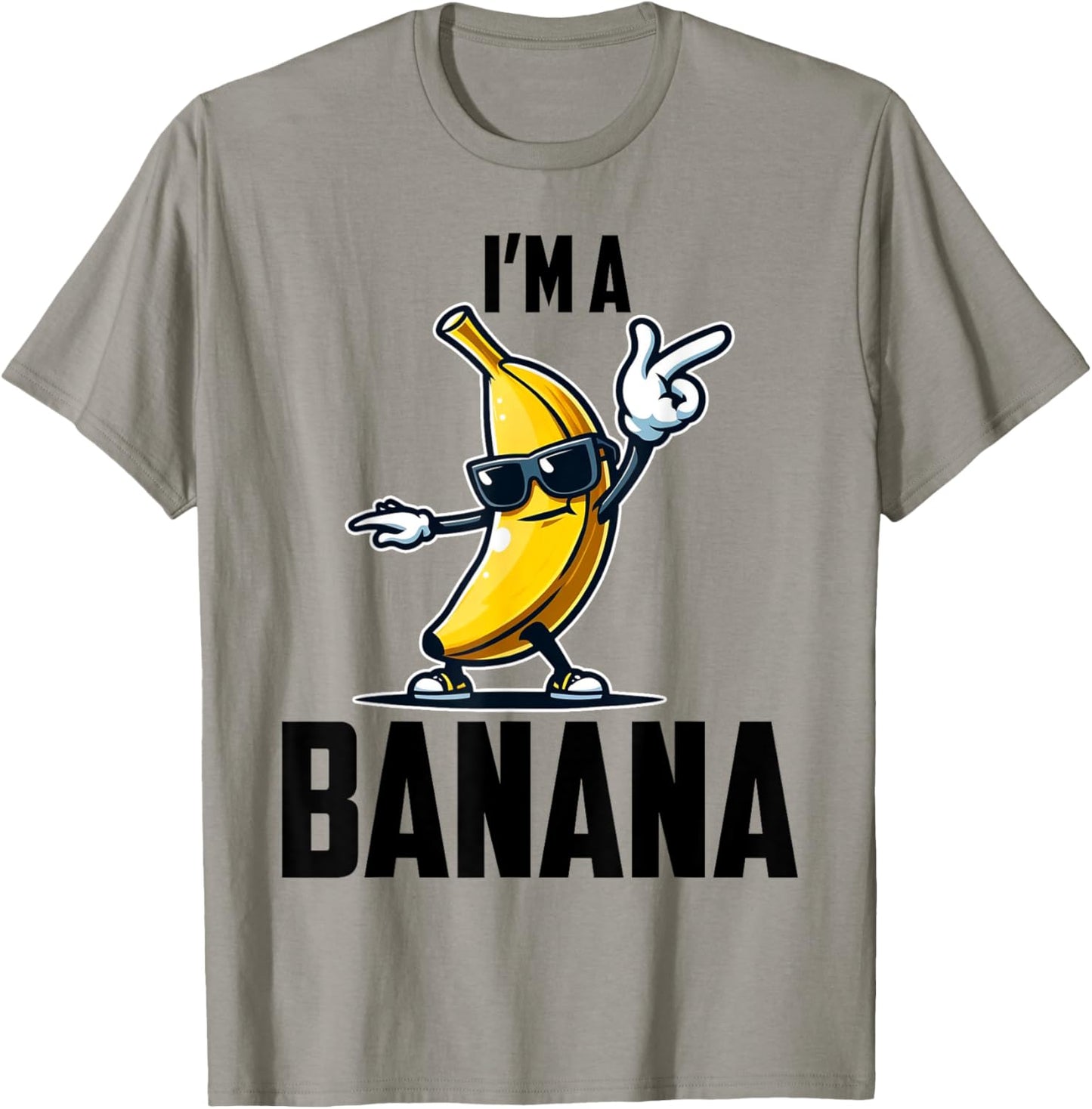 I'm A Banana Shirt Cute Funny Banana Costume Men Women Kids T-Shirt - T-Shirt | Sand