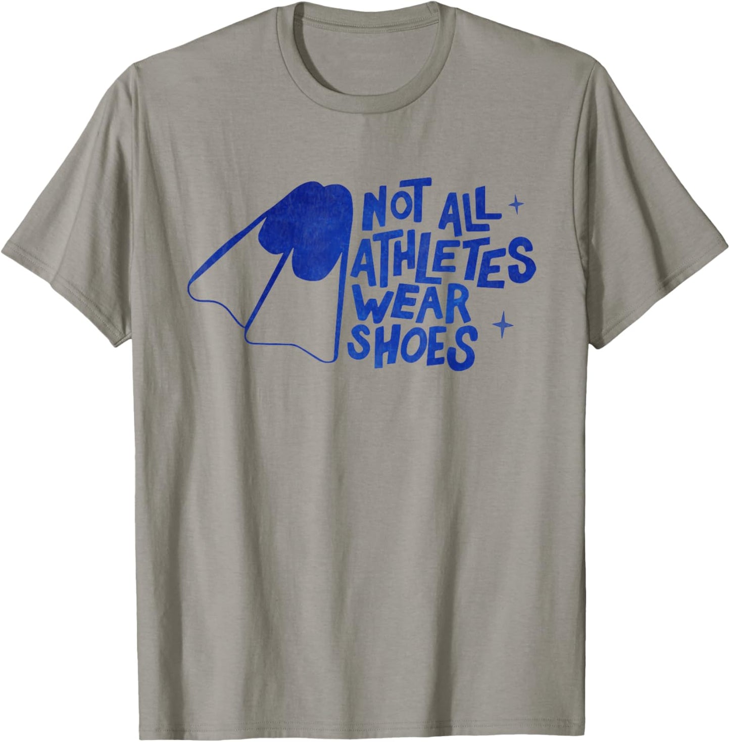 Not All Athletes Wear Shoes Funny Swimmers swimming Swim T-Shirt - T-Shirt | Sand