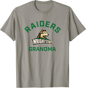 Wright State University WSU Raiders Arched Grandma T-Shirt - T-Shirt | Sand