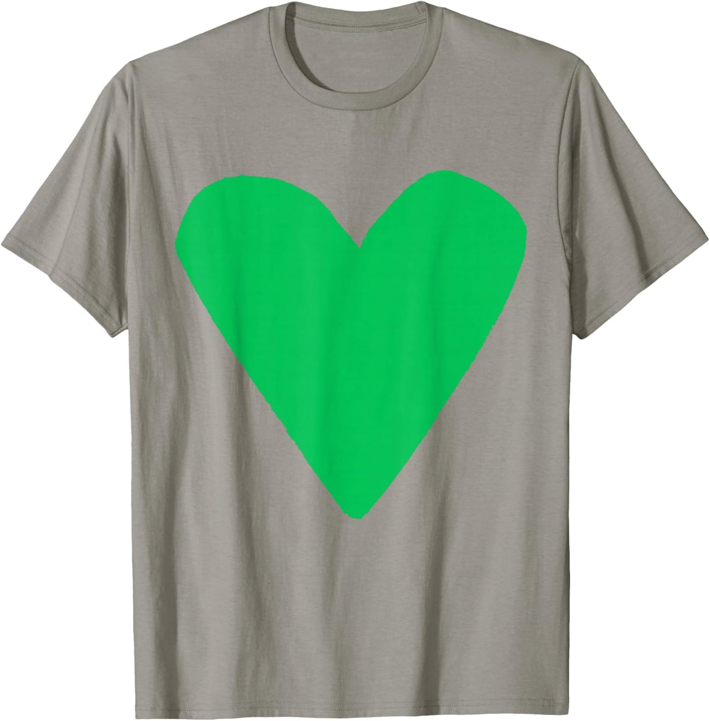 Green Heart Pink T-Shirt - T-Shirt | Sand