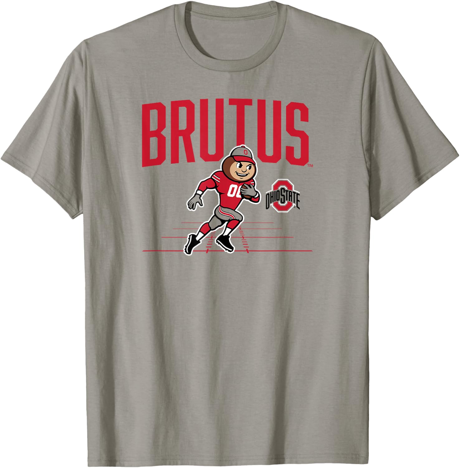 Ohio State Football: Brutus Mascot T-Shirt - T-Shirt | Sand