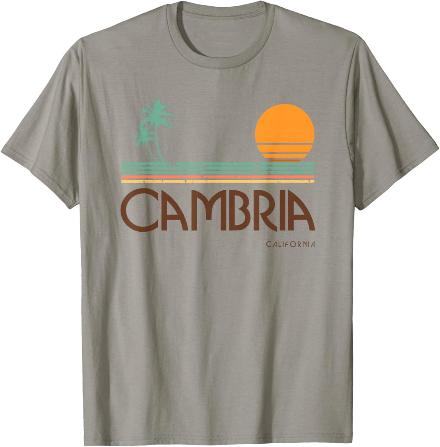 Vintage Cambria California T-Shirt - T-Shirt | Sand