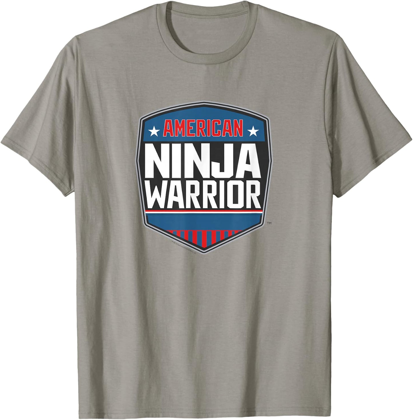 American Ninja Warrior Logo Standard T-Shirt - T-Shirt | Sand