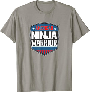 American Ninja Warrior Logo Standard T-Shirt - T-Shirt | Sand