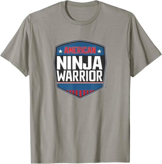 American Ninja Warrior Logo Standard T-Shirt - T-Shirt | Sand