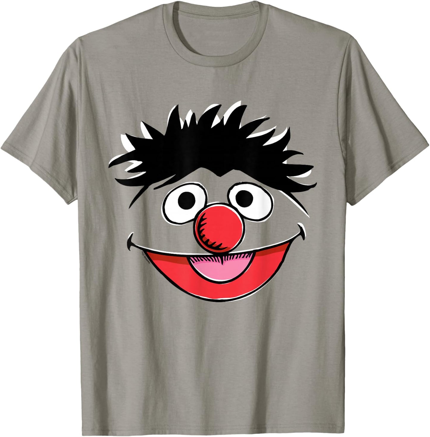 Sesame Street Ernie Retro Sketch Face Halloween Costume T-Shirt - T-Shirt | Sand