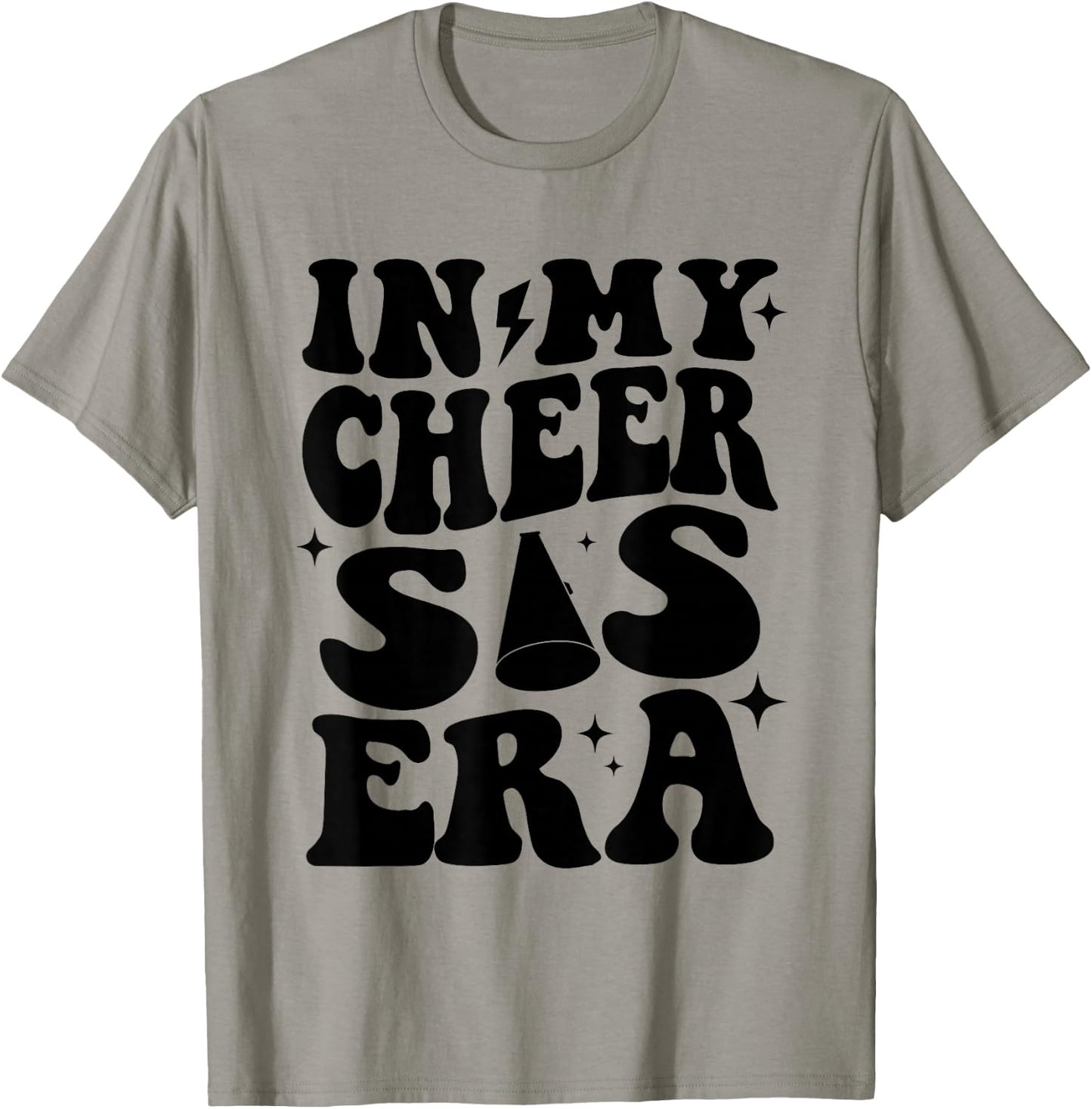 In My Cheer Sister Era Sports Sister Cheerleader Cheer Sis T-Shirt - T-Shirt | Sand