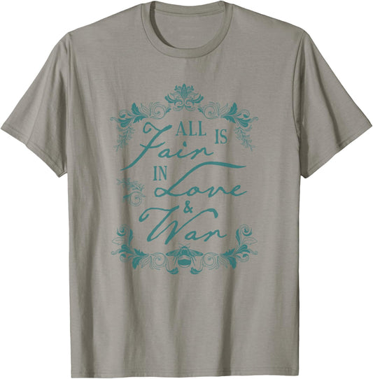 Bridgerton All Is Fair In Love & War T-Shirt - T-Shirt | Sand