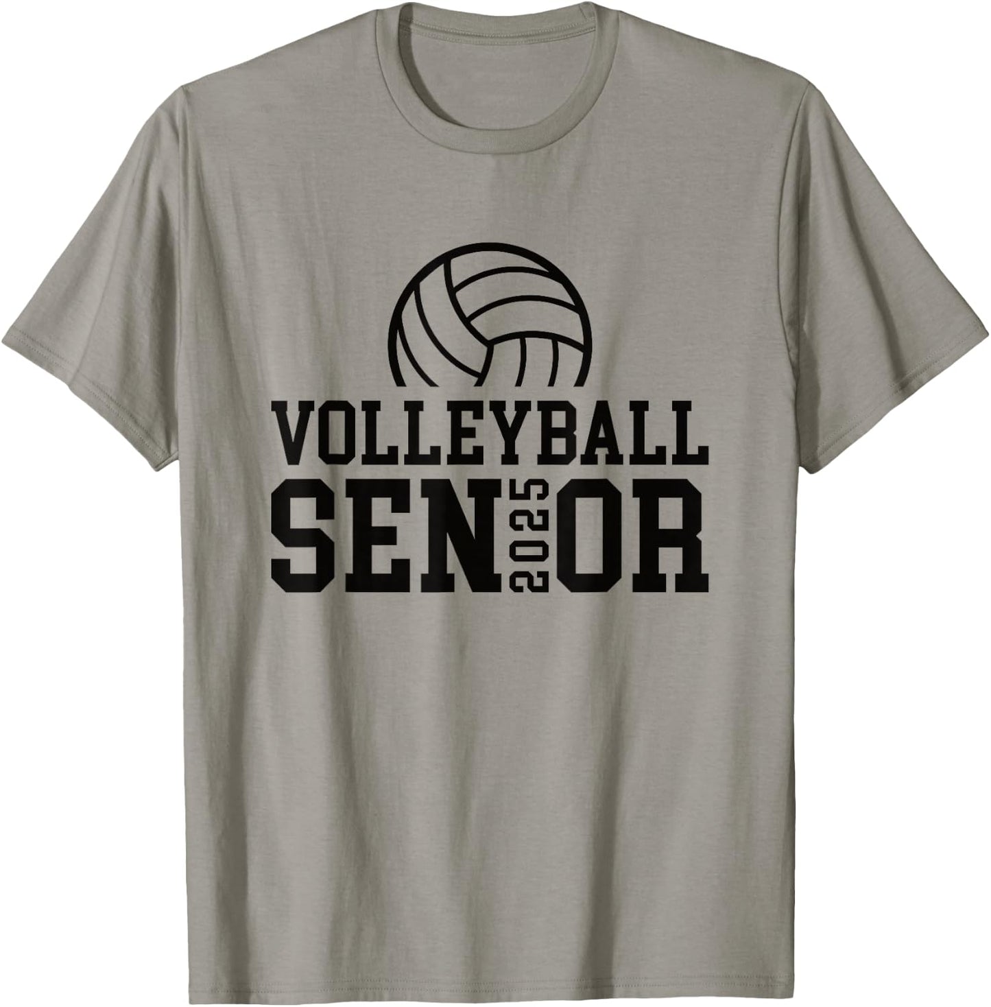 Class of 2025 Volleyball Senior Night T-Shirt - T-Shirt | Sand
