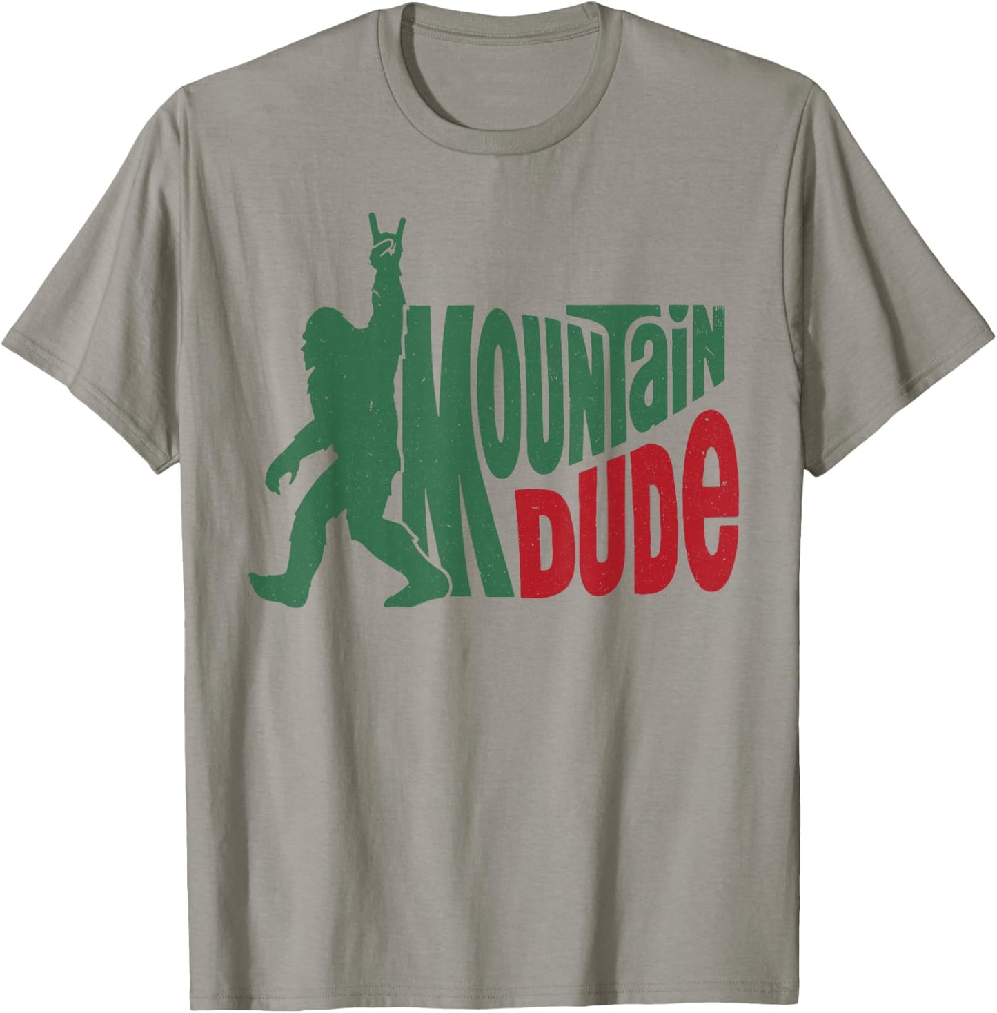 Bigfoot Mountain Dude T-Shirt - T-Shirt | Sand