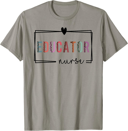 Educator Nurse Nurse Educator Nurses Day T-Shirt - T-Shirt | Sand