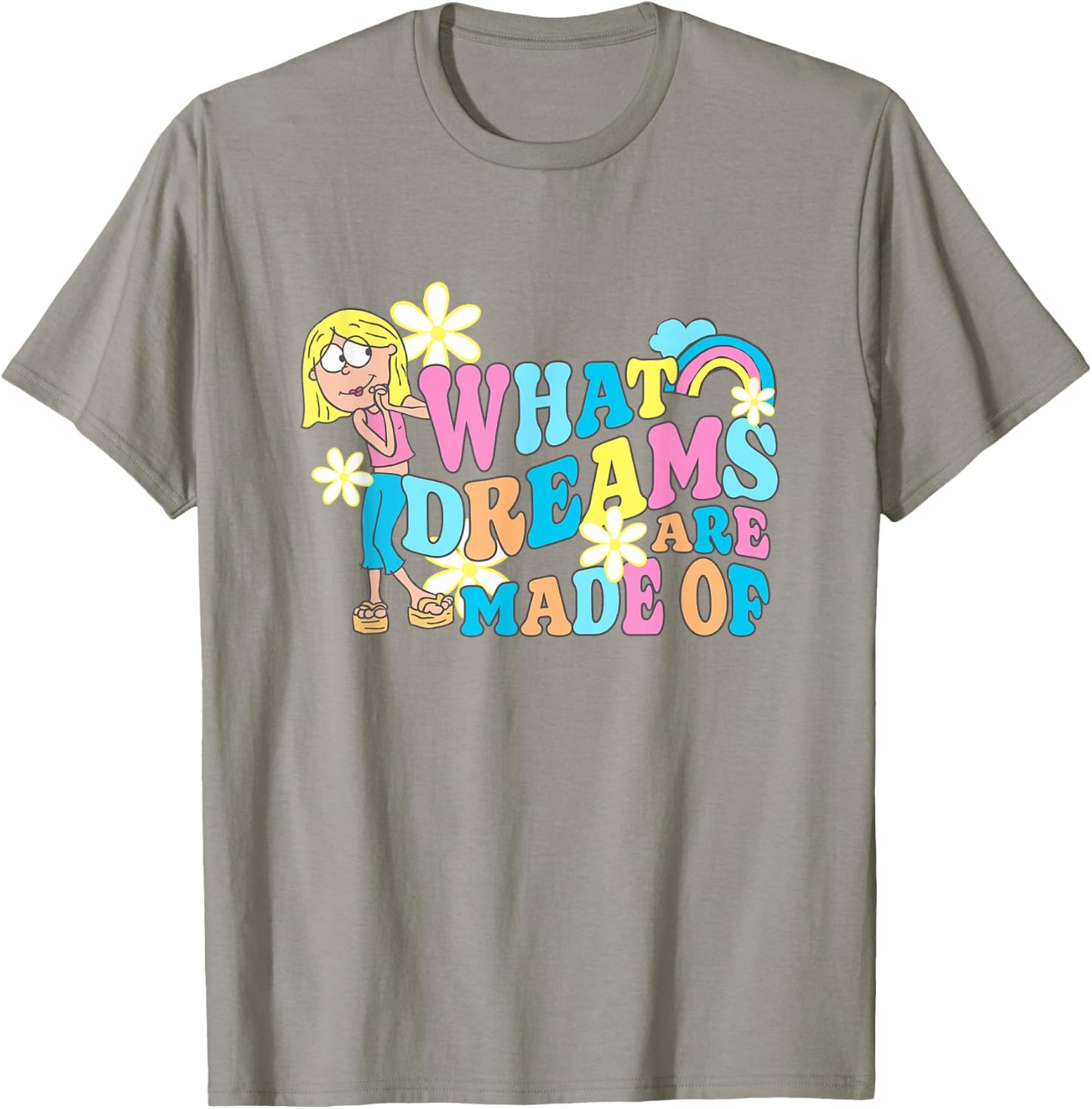 Disney Lizzy McGuire What Dreams Are Made Of Iconic Big Logo T-Shirt - T-Shirt | Sand