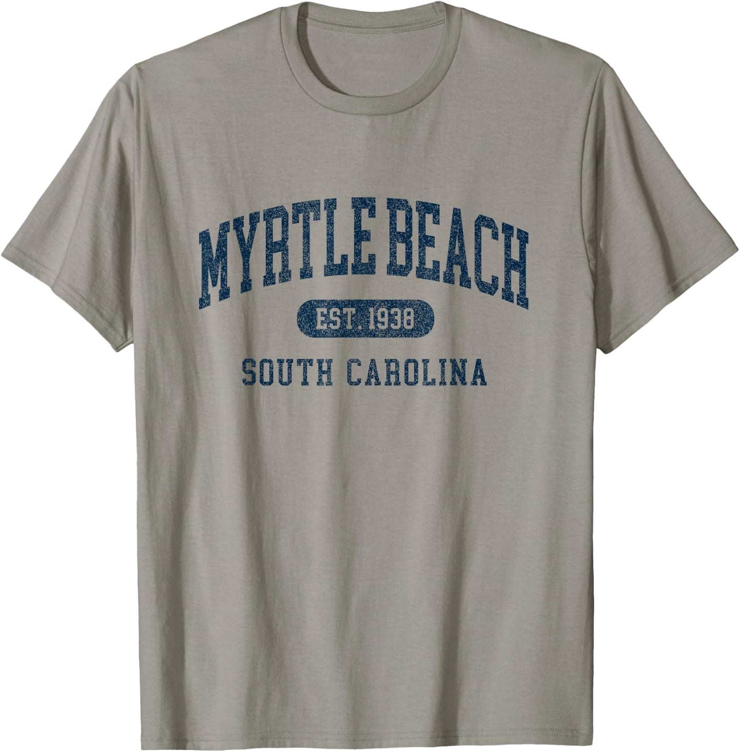 Myrtle Beach South Carolina Established Souvenir T-Shirt - T-Shirt | Sand