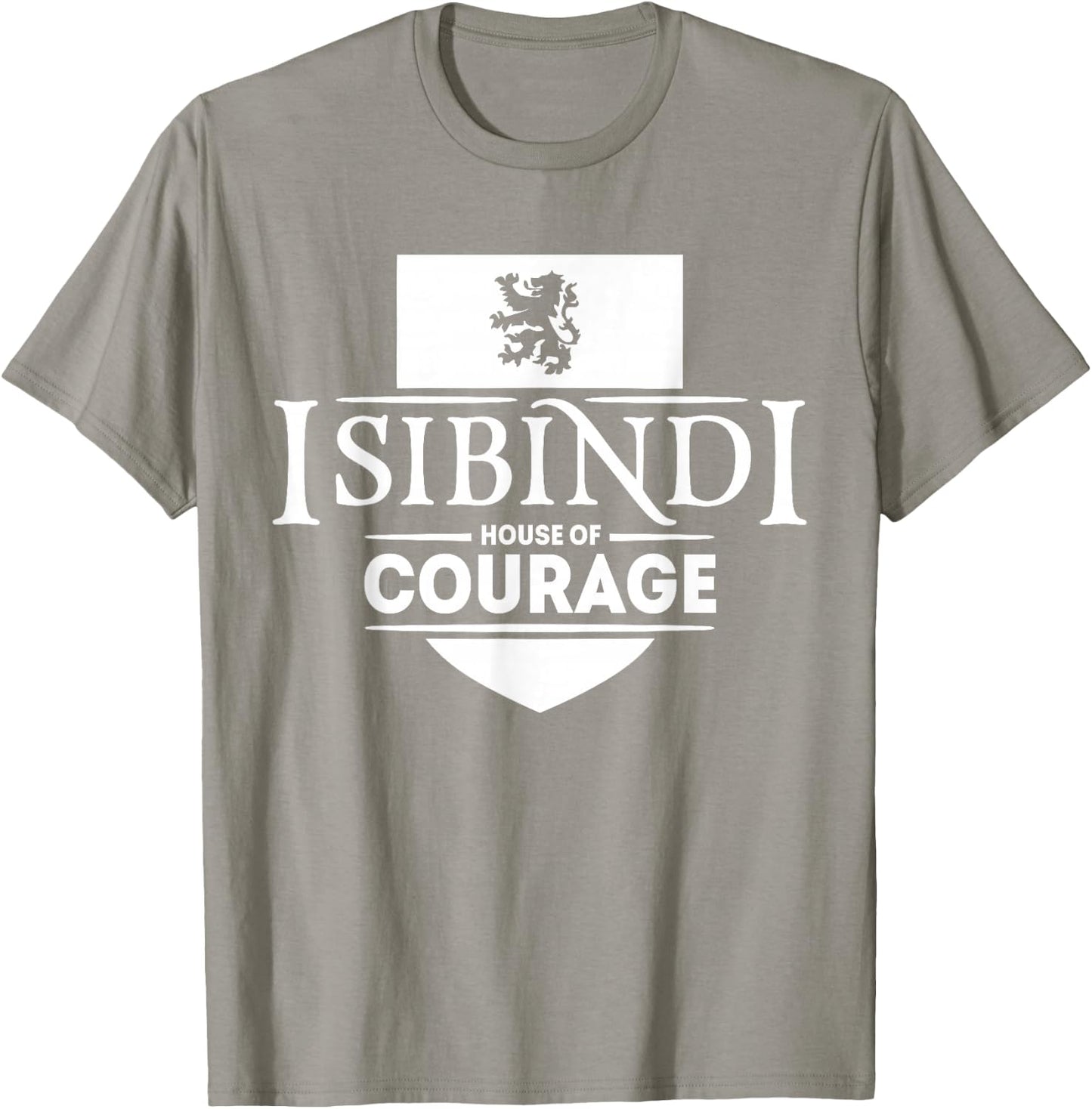 Isibindi Courage, School Spirit Courageous, Green T-Shirt - T-Shirt | Sand