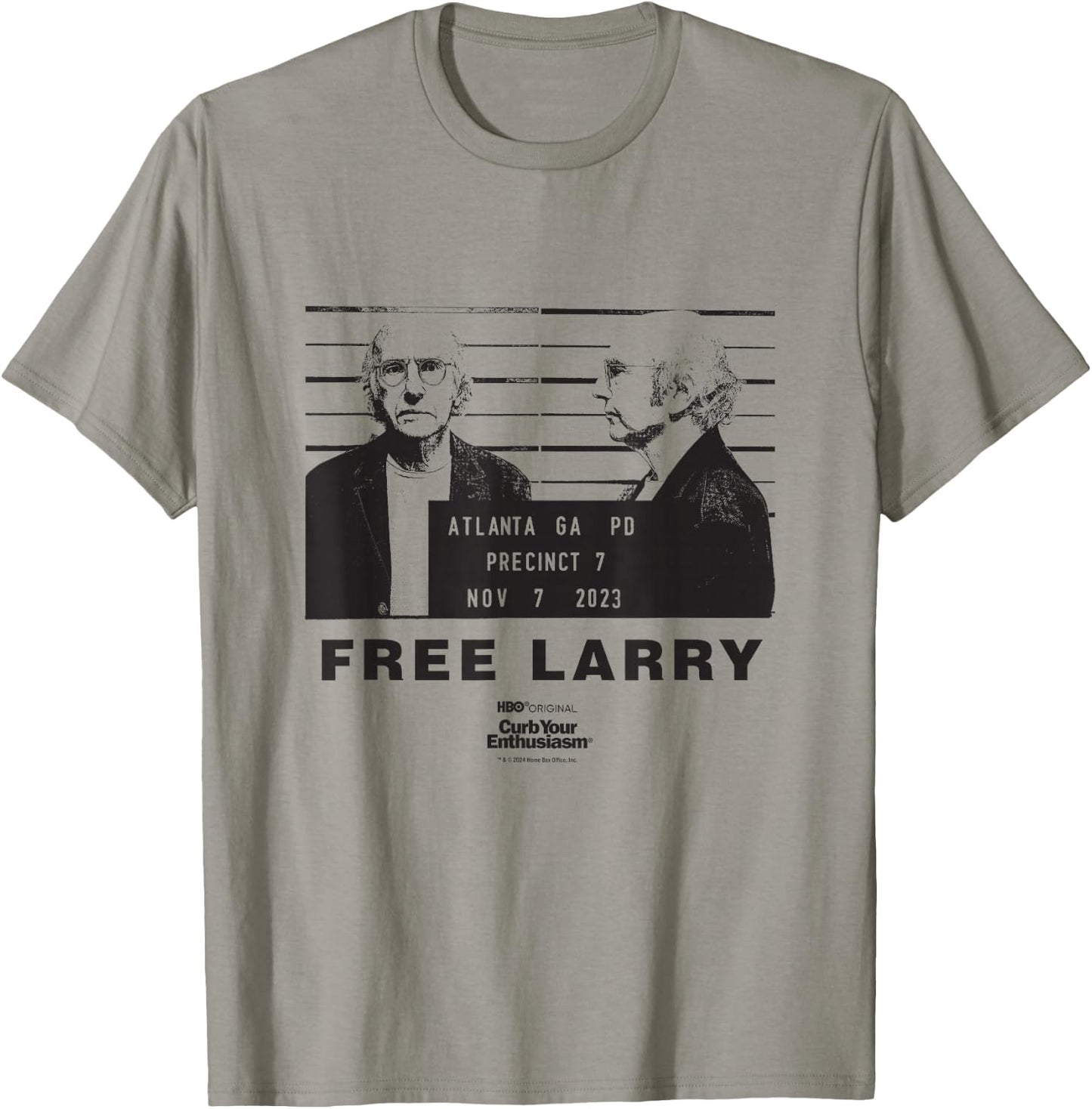 Curb Your Enthusiasm Free Larry Officially Licensed T-Shirt - T-Shirt | Sand