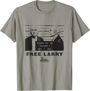 Curb Your Enthusiasm Free Larry Officially Licensed T-Shirt - T-Shirt | Sand