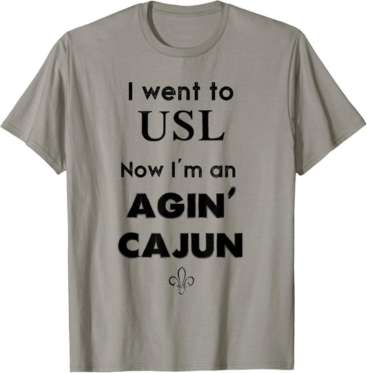 Agin' Cajun - Lafayette, Louisiana T-Shirt - T-Shirt | Sand