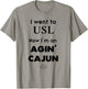 Agin' Cajun - Lafayette, Louisiana T-Shirt - T-Shirt | Sand