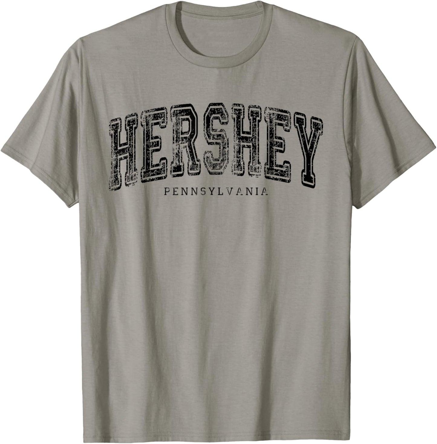Hershey Pennsylvania Vintage Retro US City State Travel T-Shirt - T-Shirt | Sand