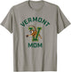 University of Vermont Catamounts Arched Mom T-Shirt - T-Shirt | Sand
