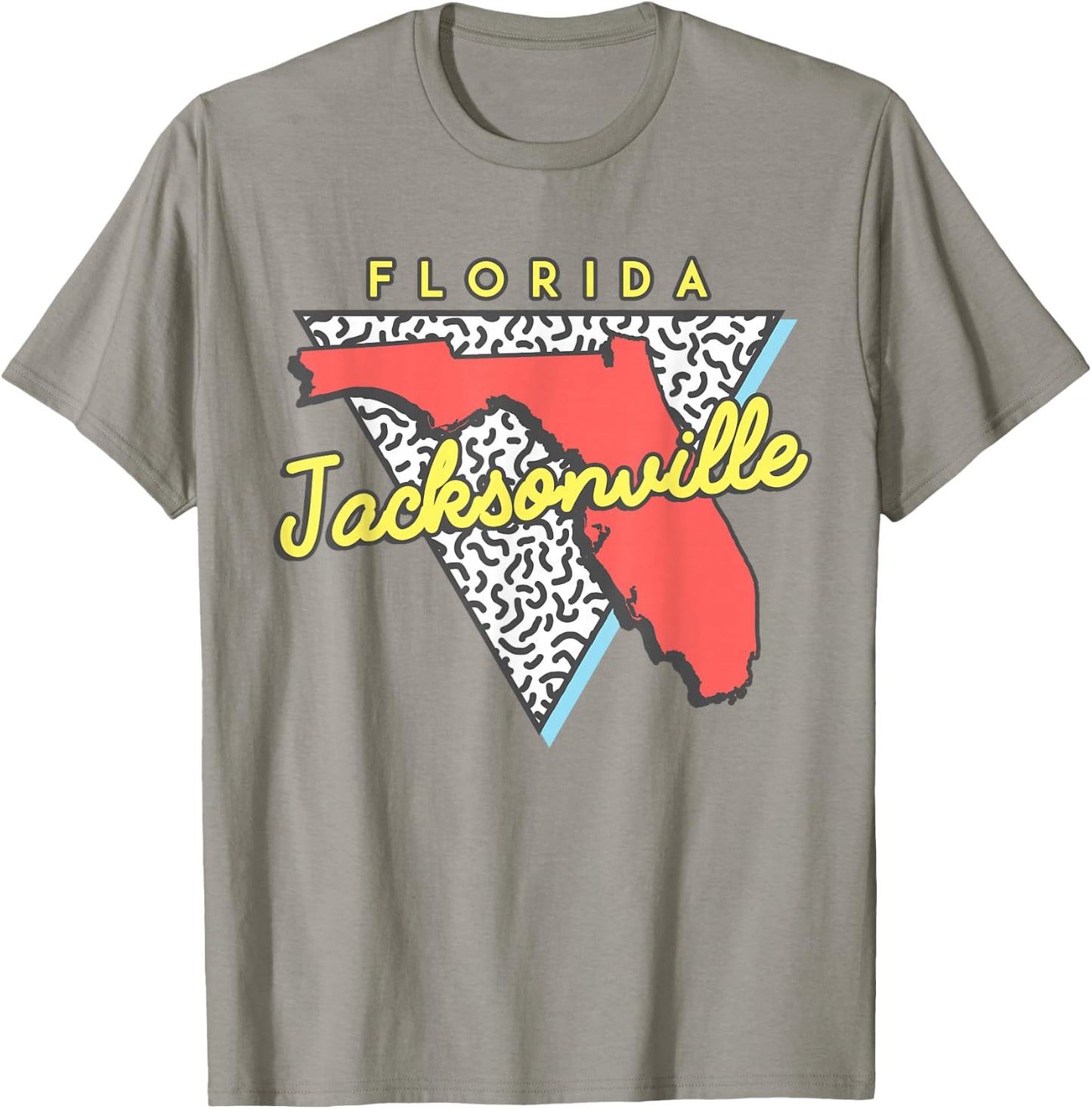 Jacksonville Florida T Shirt 80s Design Souvenirs T-Shirt - T-Shirt | Sand