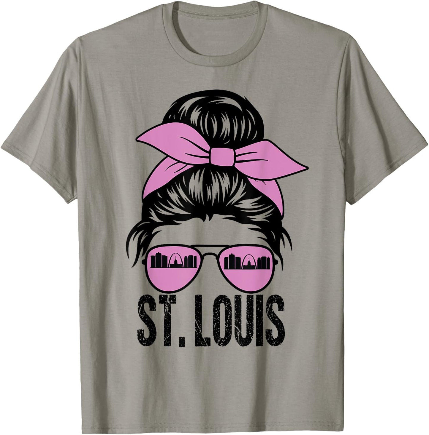 St Louis Kids St Louis USA American T-Shirt - T-Shirt | Sand