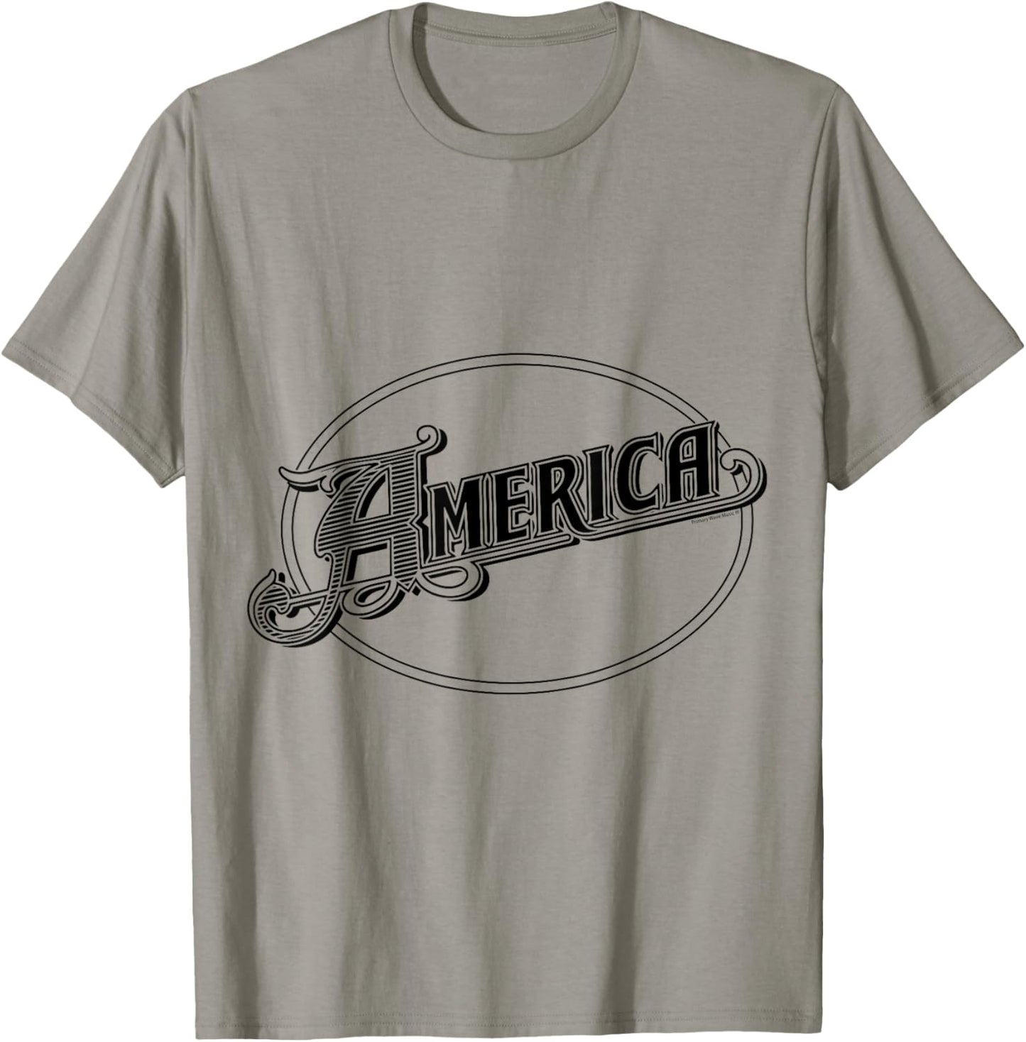 Officiel America The Band Logo T-Shirt - T-Shirt | Sand