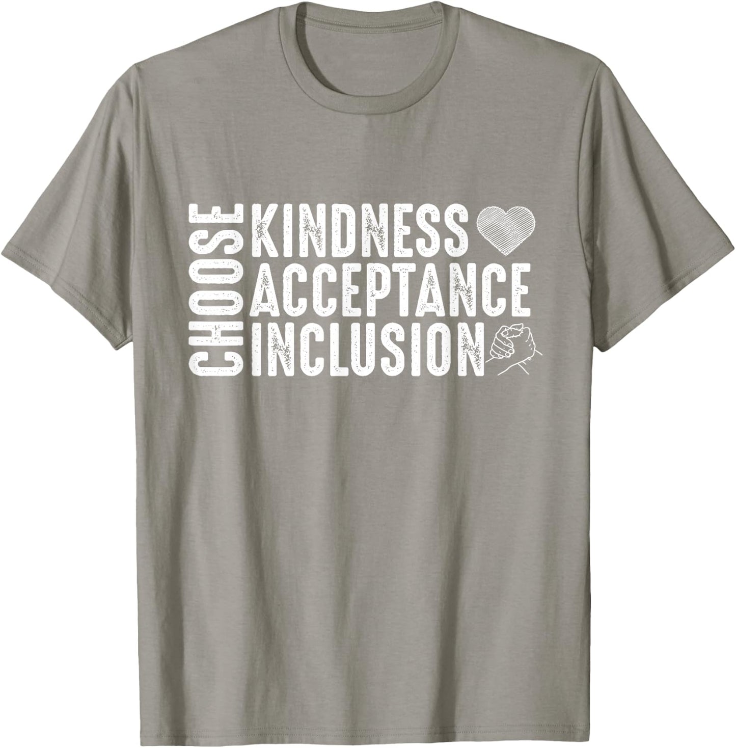 Choose Kindness Acceptation Inclusion Unity Day Orange Kids T-Shirt - T-Shirt | Sand