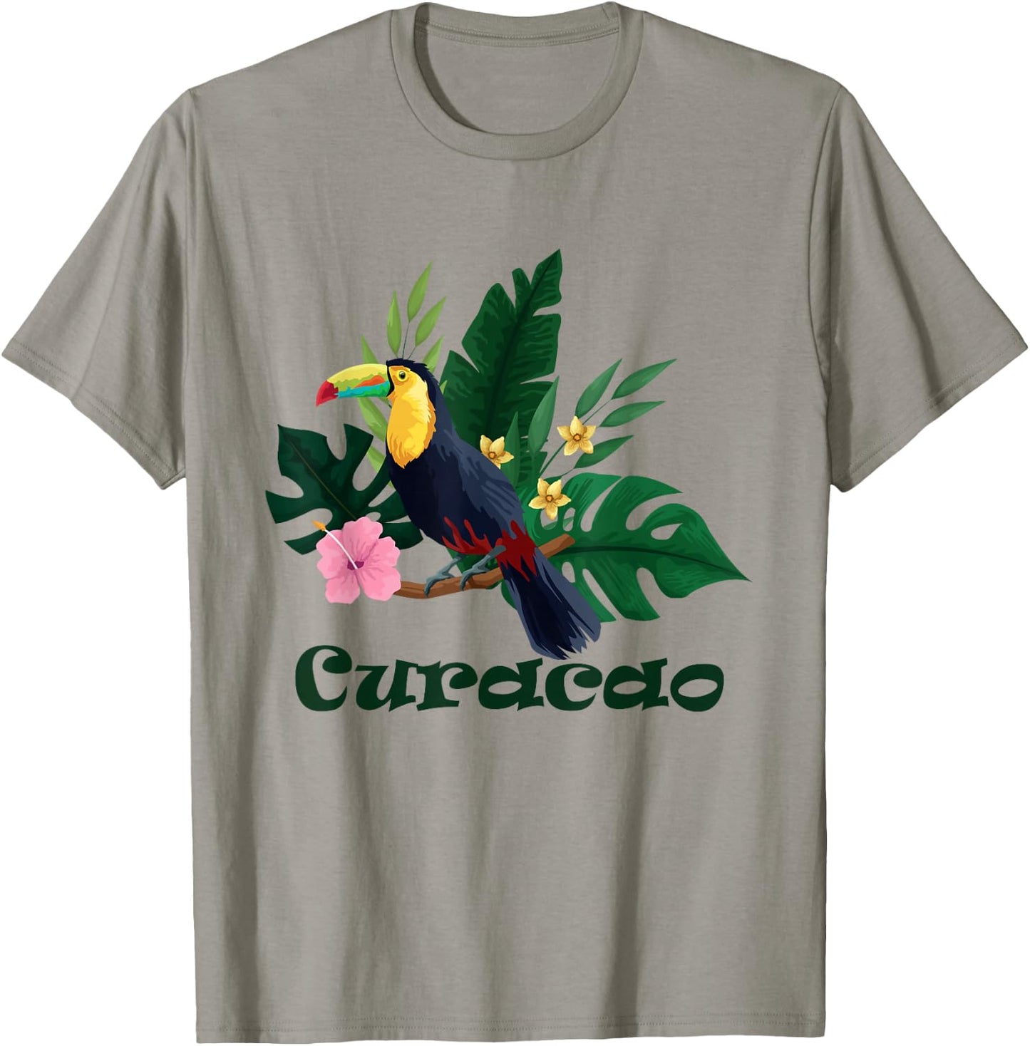 Curacao Travel Holiday or Vacation Souvenir Heart Island T-Shirt - T-Shirt | Sand