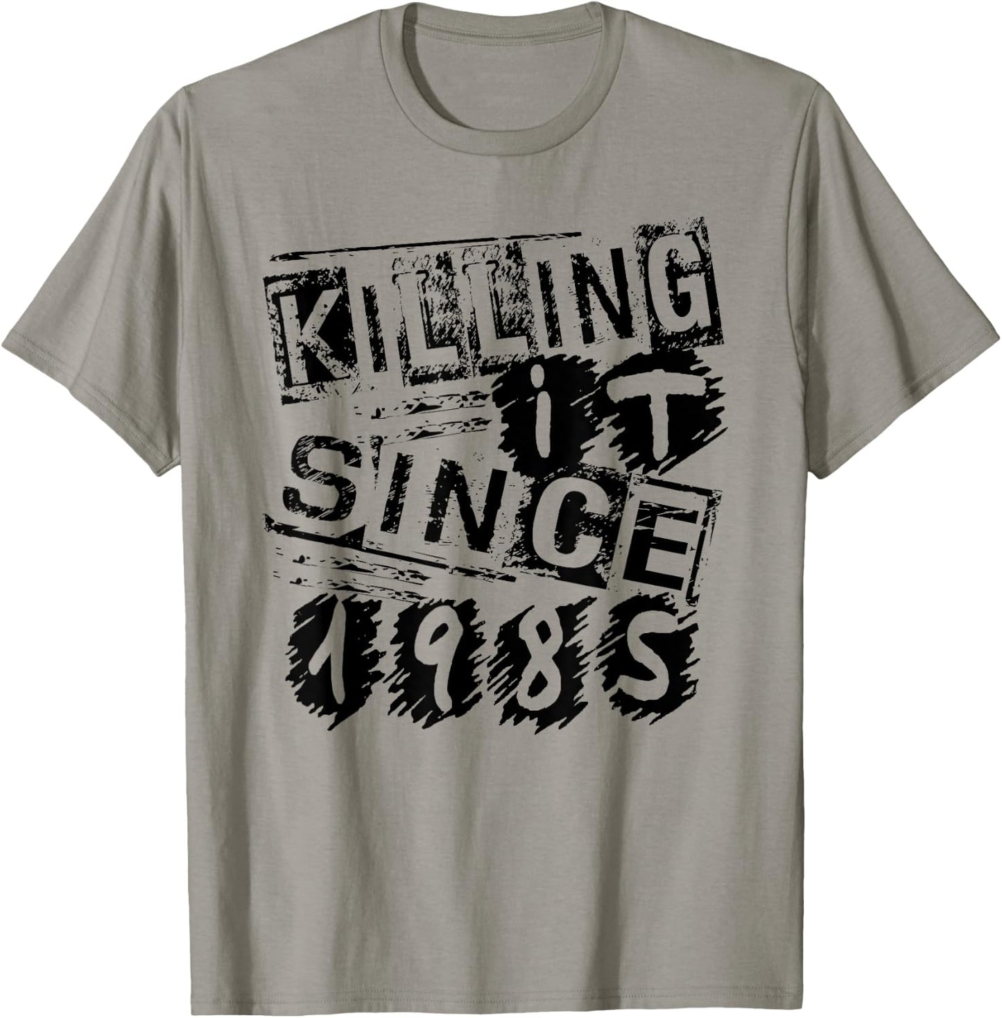 Killing It Since 1985, Born In 1985 Cool Birthday Gifts T-Shirt - T-Shirt | Sand