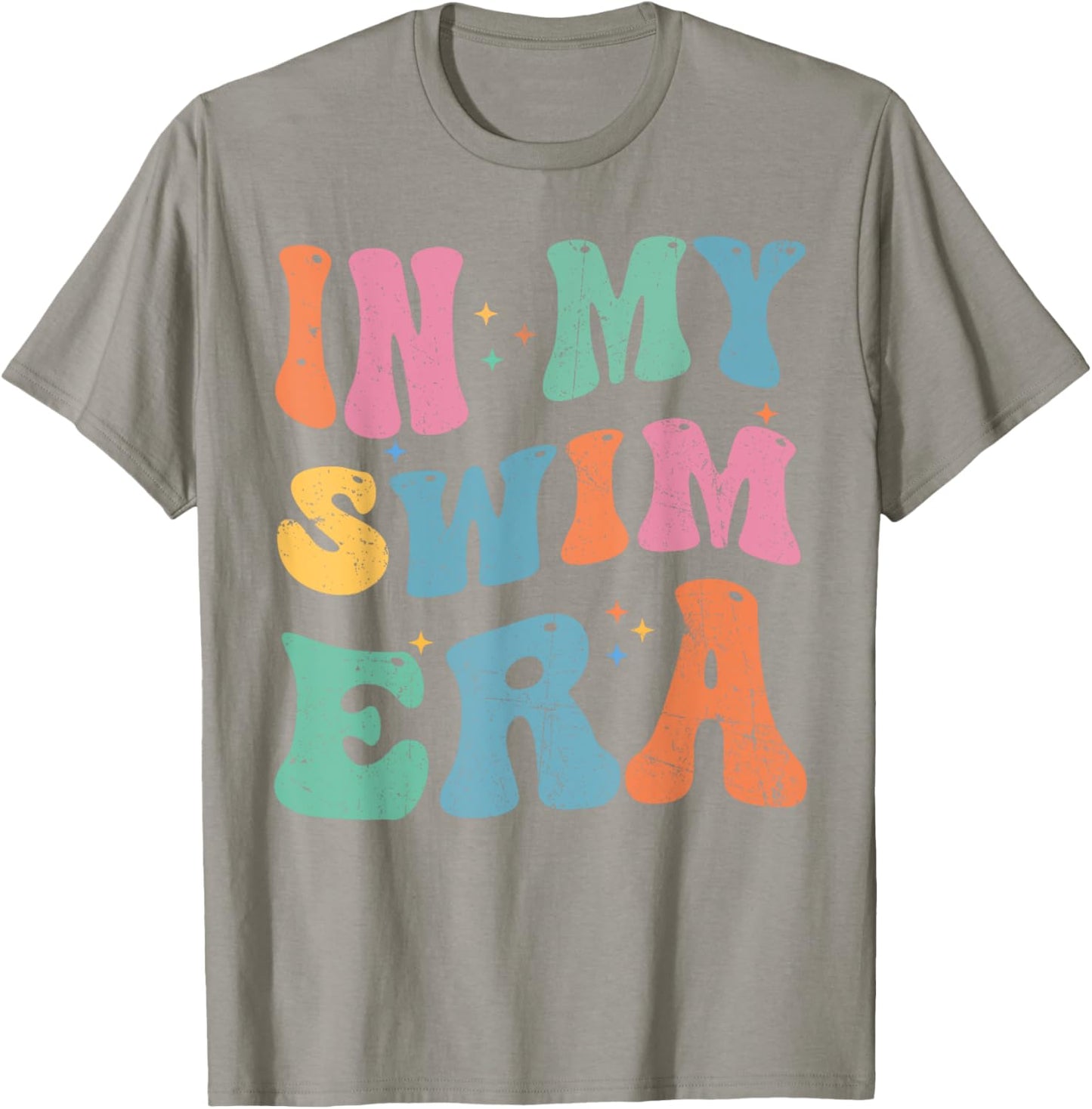 Retro In My Swim Era Swimming Swimmers Women Men Kids T-Shirt - T-Shirt | Sand