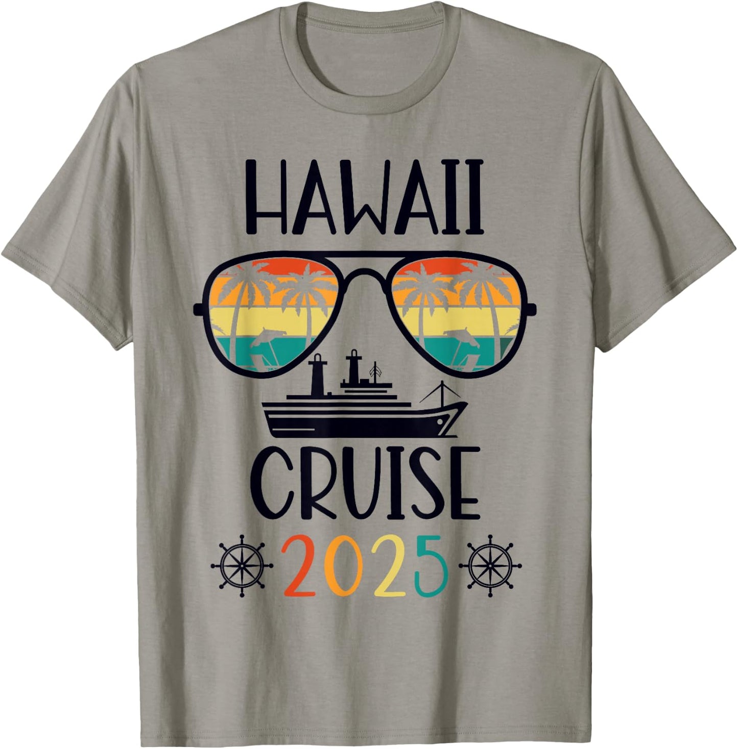 Hawaii Cruise 2025 Vacation Trip Matching Family Group T-Shirt - T-Shirt | Sand