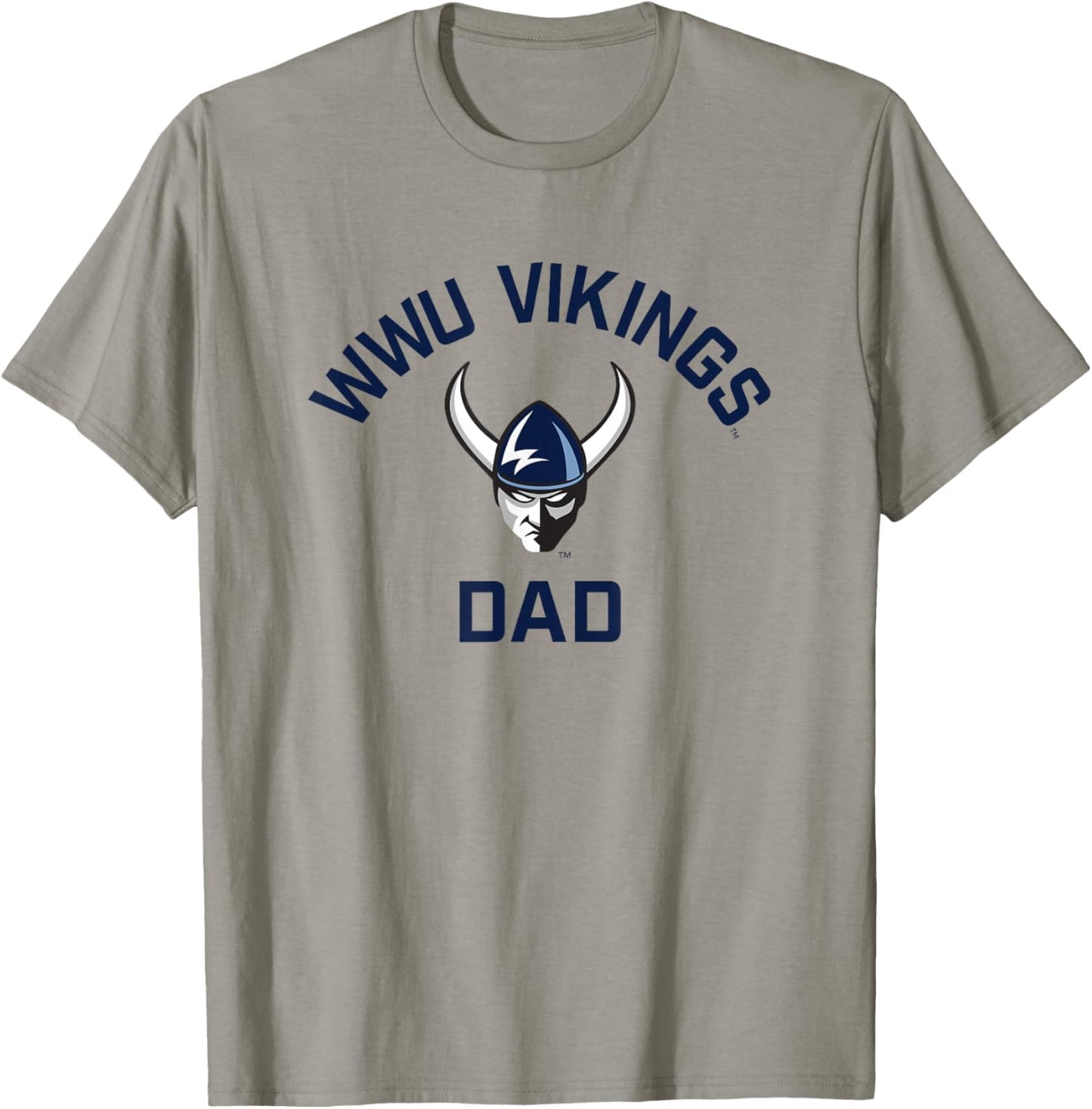 Western Washington University Vikings Arched Dad T-Shirt - T-Shirt | Sand