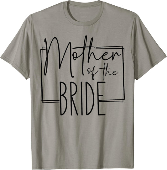 Mother of the Bride Wedding Bachelorette Bridal Matching T-Shirt - T-Shirt | Sand