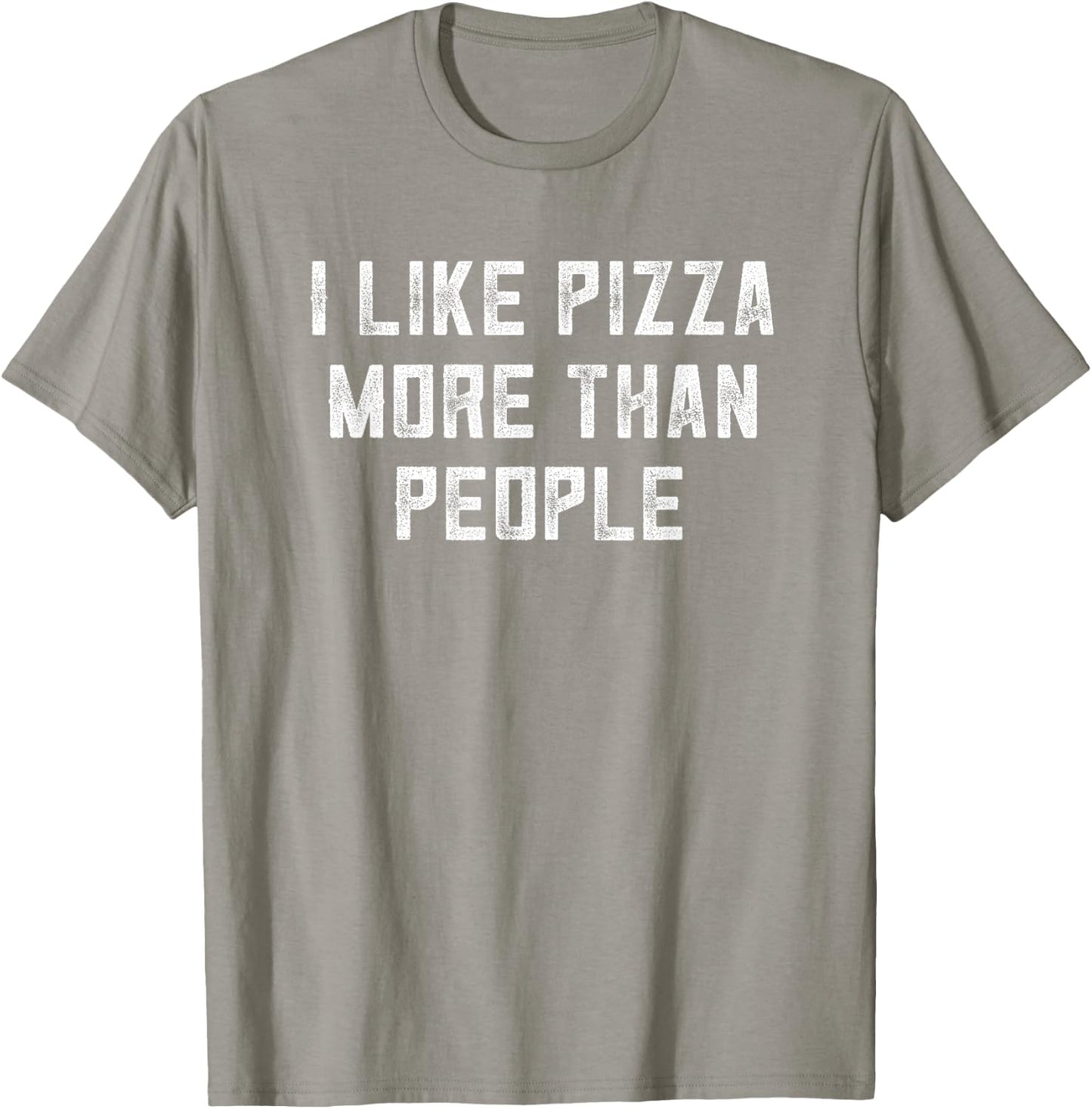 Pizza Gifts For Pizza Lovers Pizza Theme Women I Like Pizza More Than People Red X-Small T-Shirt - T-Shirt | Sand