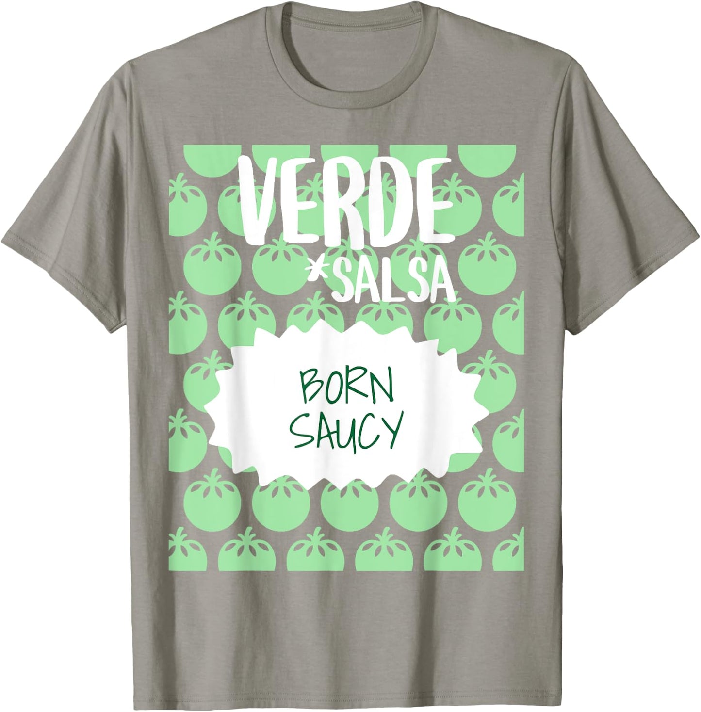 Salsa Verde Hot Sauce Packet Group Halloween Costume Team T-Shirt - T-Shirt | Sand