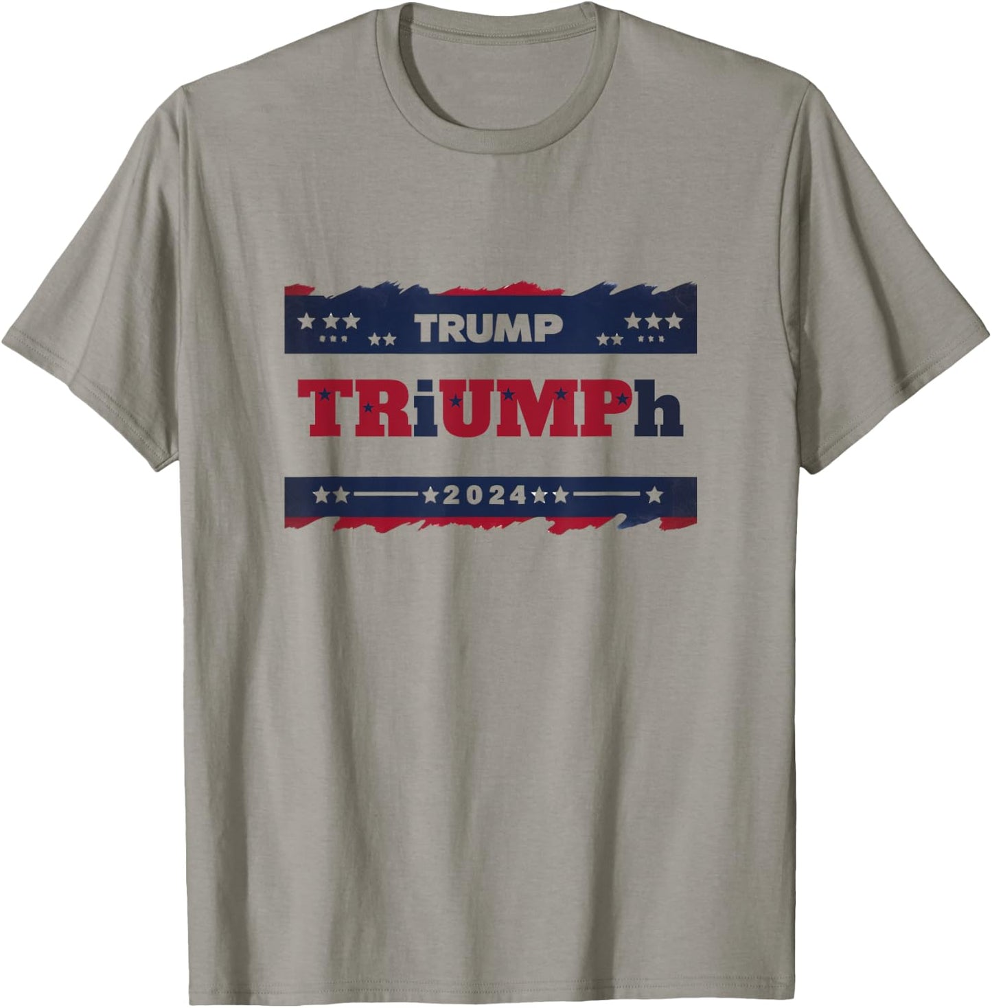 TRiUMPh 2024 Patriotic Shirt - Trump T-Shirt - T-Shirt | Sand
