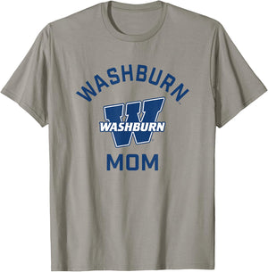 Washburn University Ichabods Arched Mom T-Shirt - T-Shirt | Sand