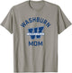 Washburn University Ichabods Arched Mom T-Shirt - T-Shirt | Sand