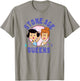 The Flintstones Wilma & Betty Stone Age Queens Retro Cartoon T-Shirt - T-Shirt | Sand