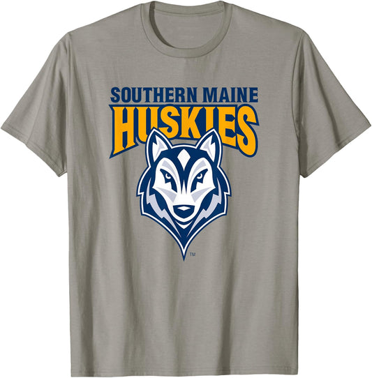 University of Southern Maine USM Huskies T-Shirt - T-Shirt | Sand