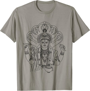 Vishnu Vedic Hindu God Hinduism T-Shirt - T-Shirt | Sand