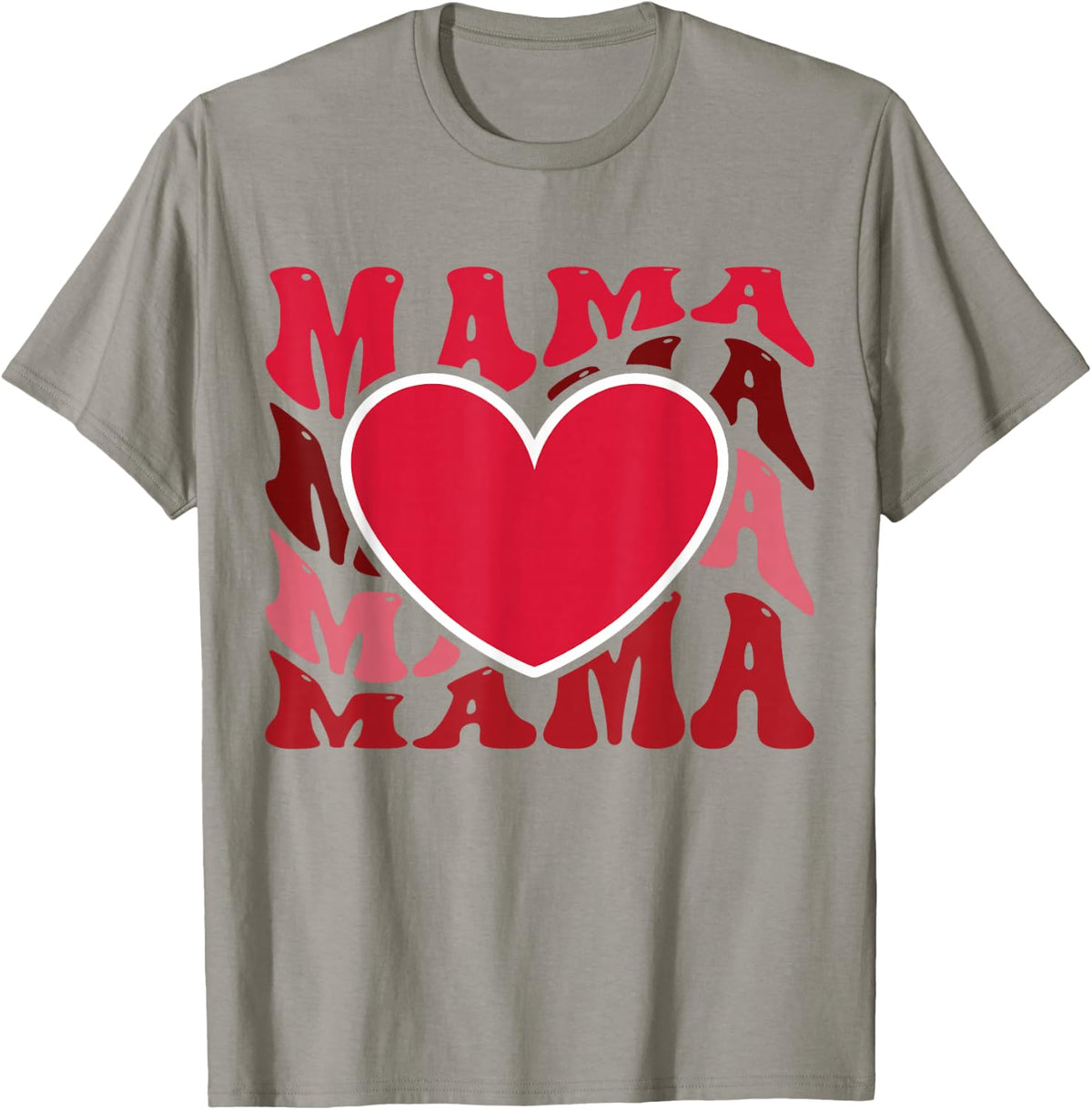 Valentines / Cute Mama Heart Love Valentine Design T-Shirt - T-Shirt | Sand