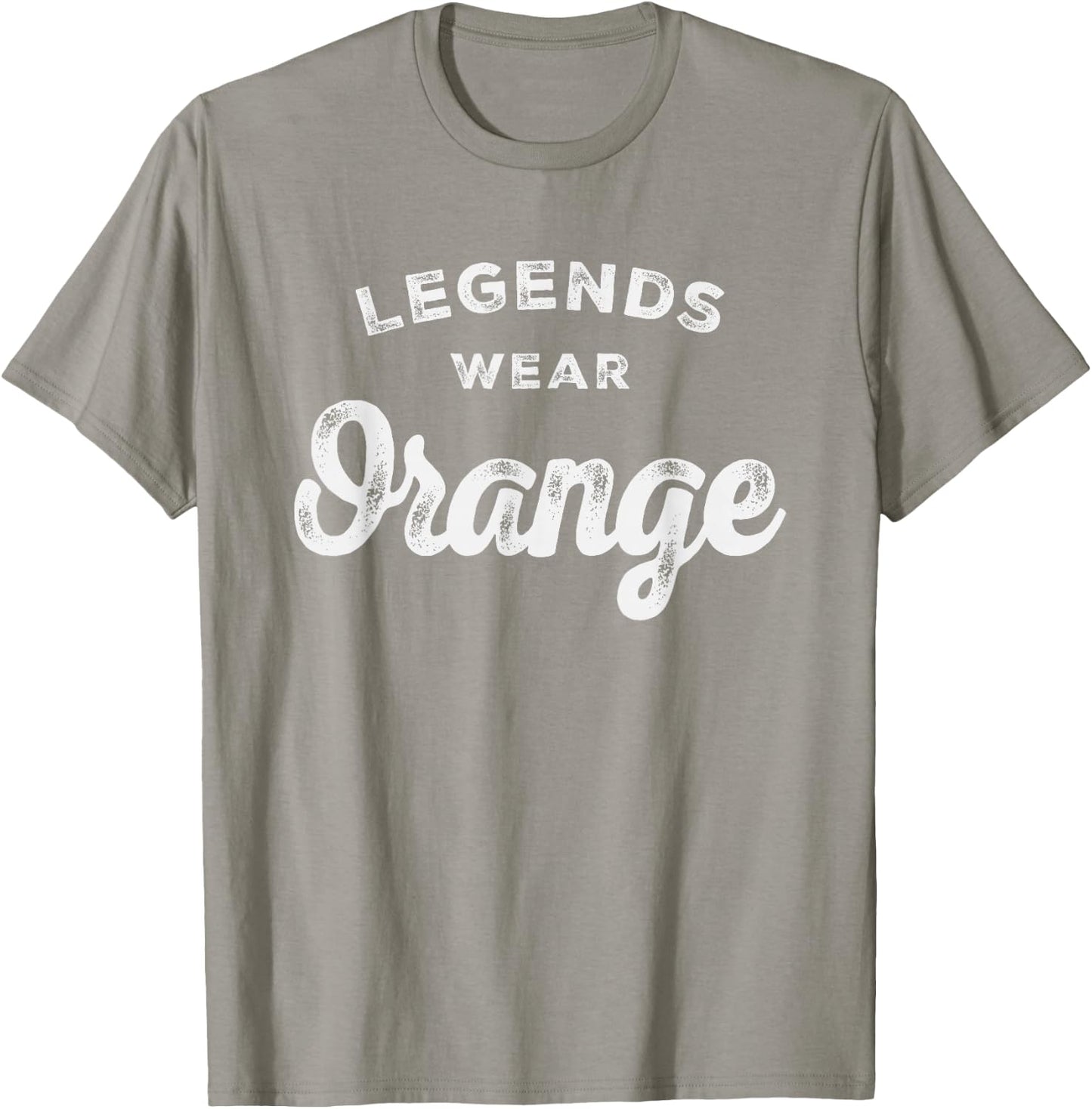Legends Wear Orange Team Spirit Game Gear Color War T-Shirt - T-Shirt | Sand