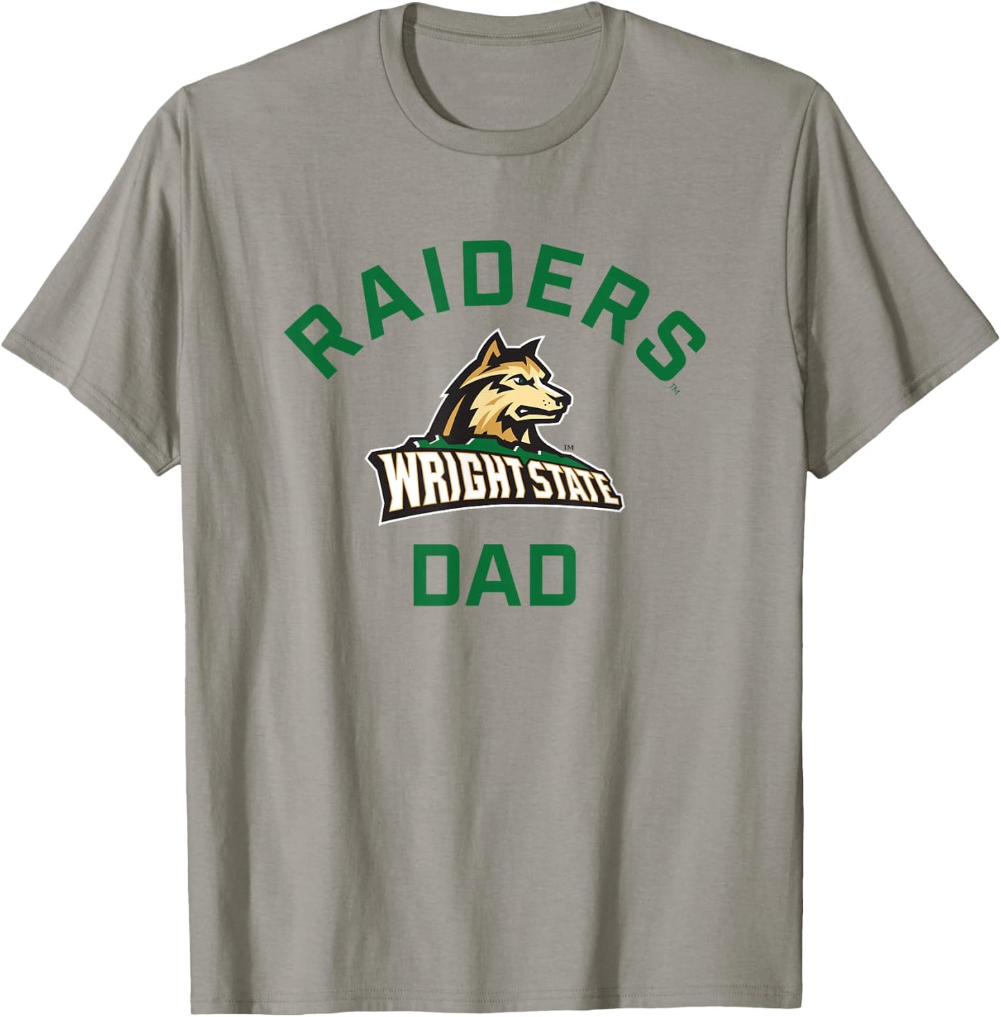 Wright State University WSU Raiders Arched Dad T-Shirt - T-Shirt | Sand