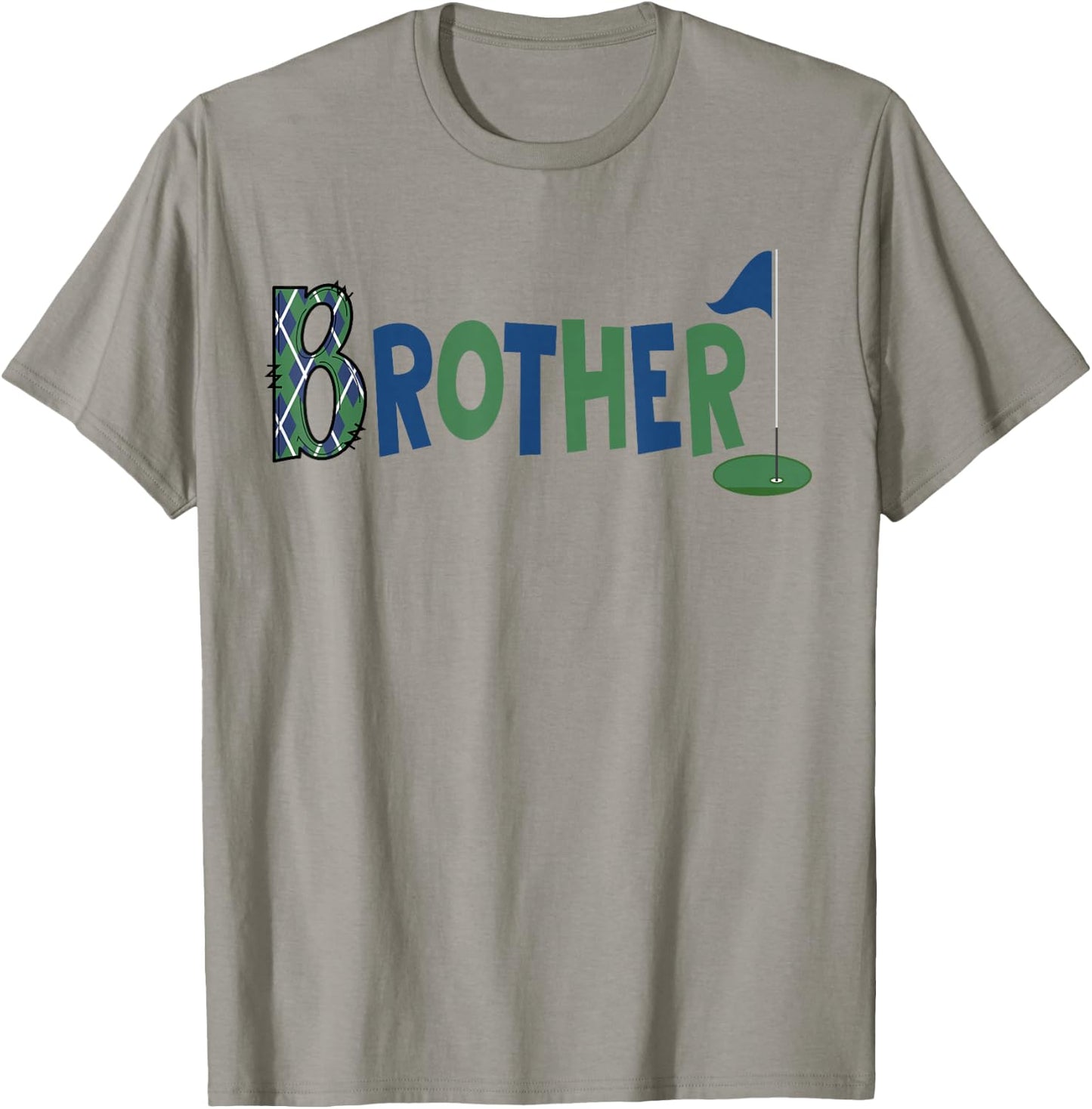 Brother of The Birthday Boy Hole in One Golf Sport Matching T-Shirt - T-Shirt | Sand