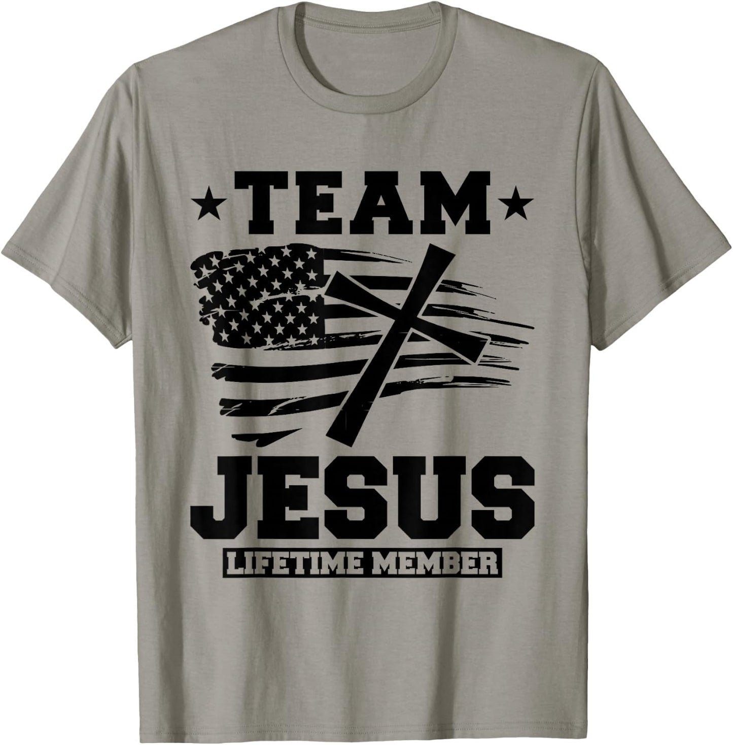 Christian - Team Jesus 03 Faith Hope Love T-Shirt - T-Shirt | Sand