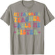 My Favorite Teacher Calls Me Sister funny groovy teacher T-Shirt - T-Shirt | Sand